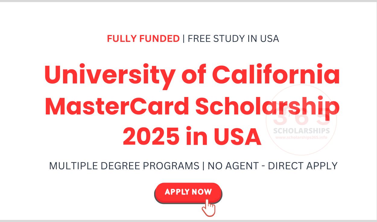 University of California Mastercard Foundation Scholarships 2026 | Fully Funded Opportunity for African Students